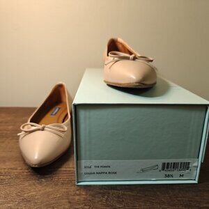 Margaux The Pointe Flats in Nappa Rose